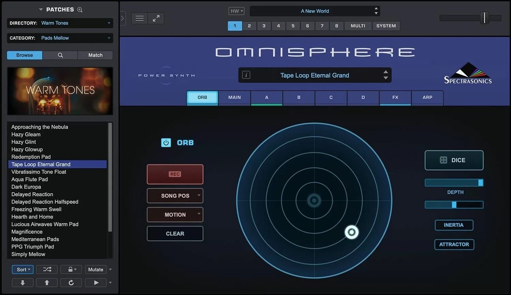 Spectrasonics Omnisphere 3 UPGRADE Retail Box For Register Users Version 1 & 2