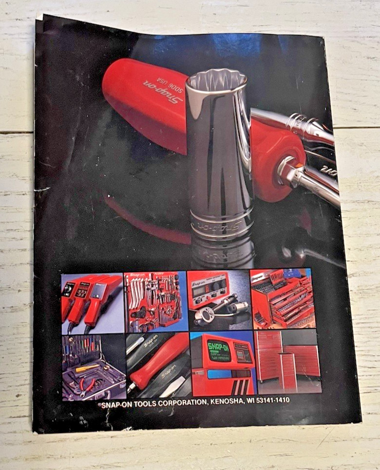 Snap-on Tools Catalog Book 1990 70 years 400 pages