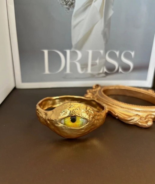 Schiaparelli Five-feature series stacked bracelets Bangle new 3pcs