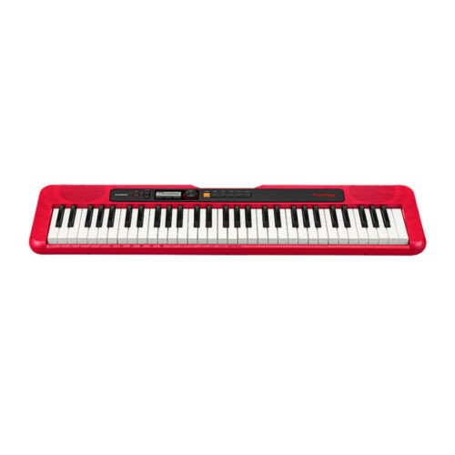 Casio Casiotone 61 Key Portable Keyboard Red