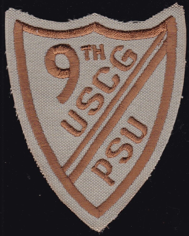 USCG Coast Guard 9th Port Security Unit PSU Patch N-20
