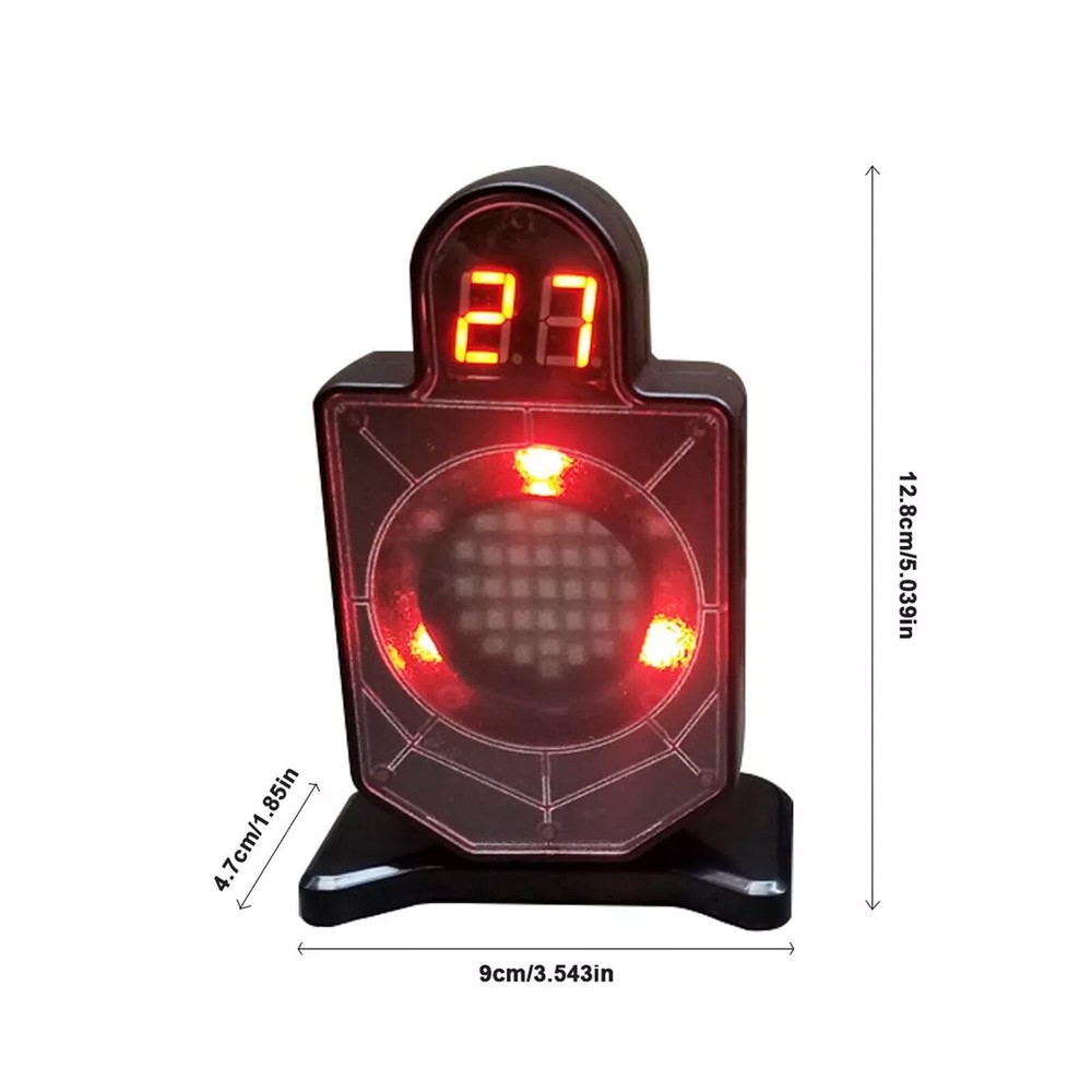 Electronic Laser Target Dry Fire Training Laser Induction Counting With light US