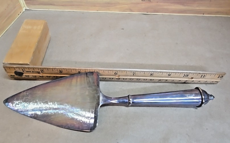 Vintage Towle Silverplated Copenhagen Cake Knife and Server