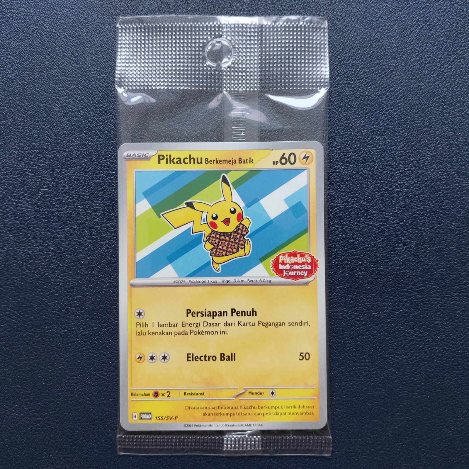 Pikachu Berkemeja Batik Set of 4 Indonesia Journey PROMO 101 154 155 190/SV-P