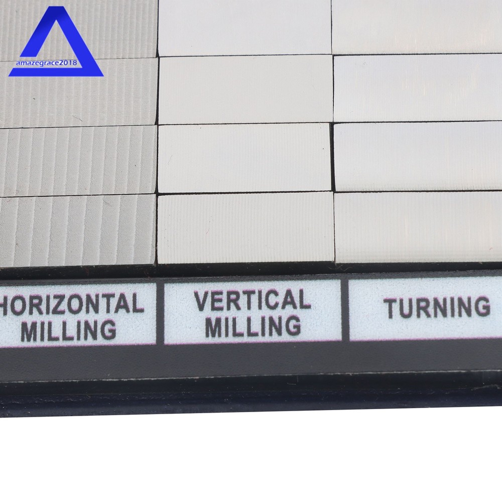 Surface Roughness Standards Finish Comparator 30 Specimens With Ra0.05-12.5mm