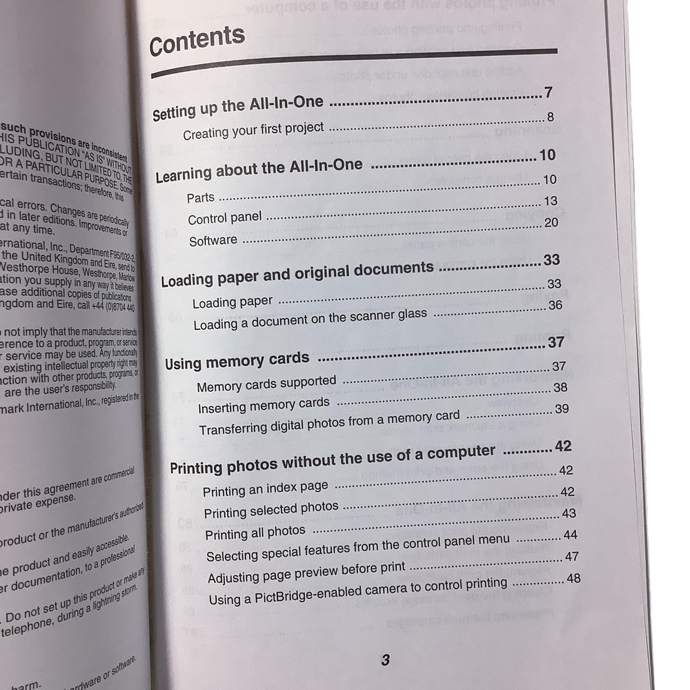 Manual User Guide For Lemark 4300 Series Printer - Printer Not Included