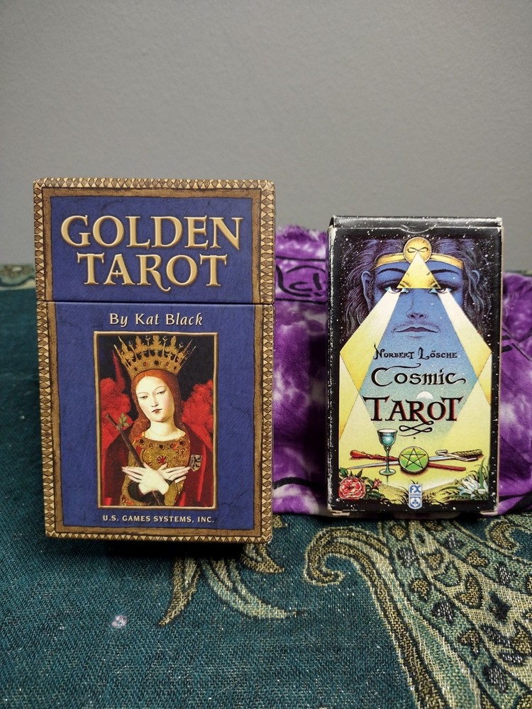 Golden Tarot amd Cosmic Tarot Bundle