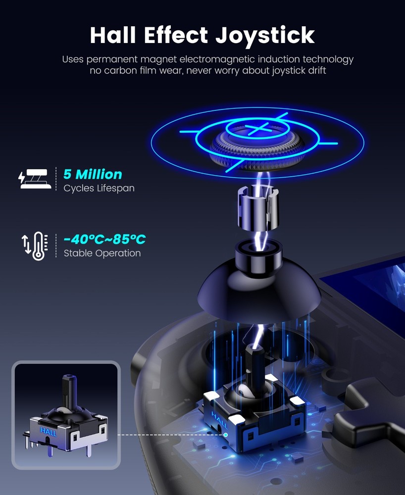 Wireless Handheld Grip Switch 2 Joycon Controller Gamepad for Nintendo Switch 2