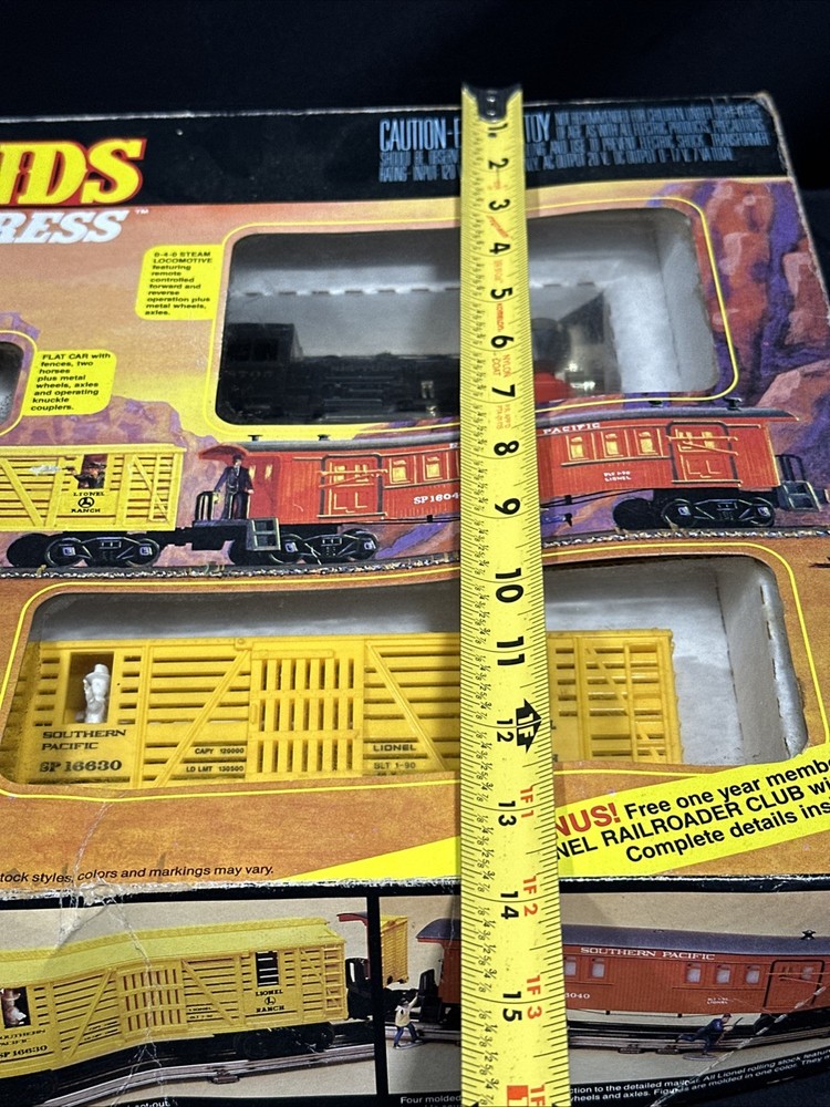 Lionel Train Set 6-11714 1990 Badlands Express
