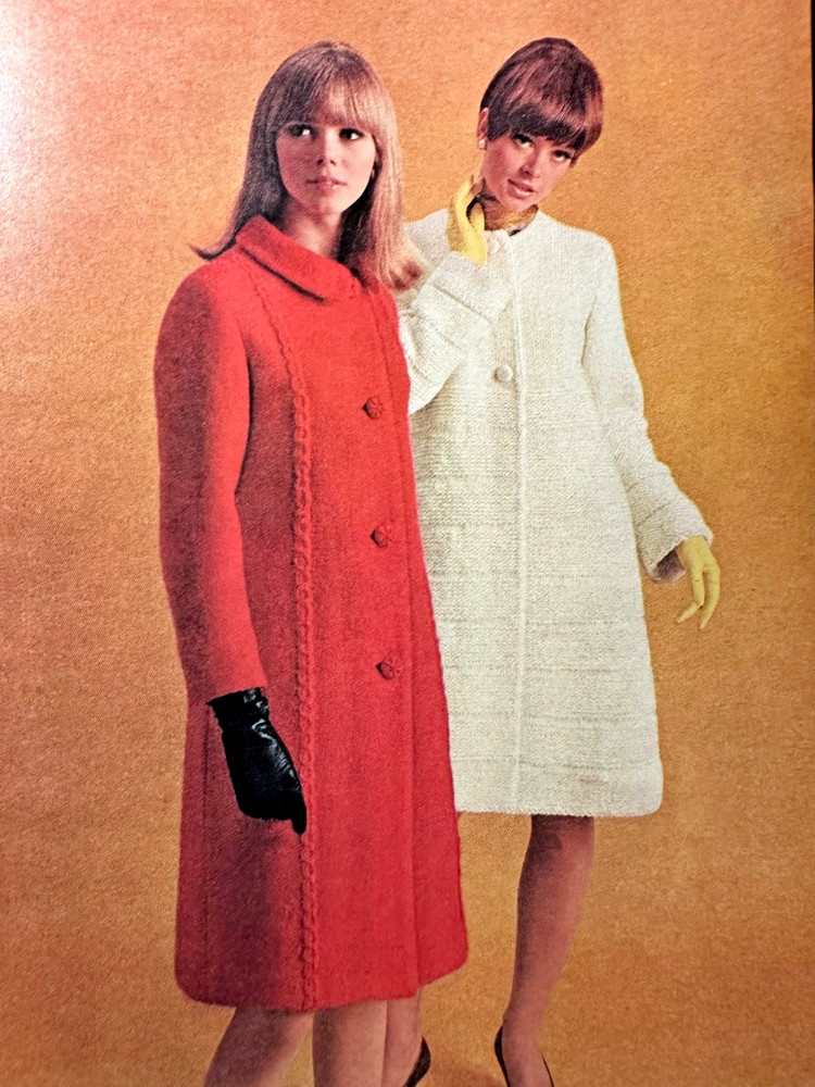 1966 FALL Winter McCalls Needlework & Crafts Knitting Patterns Sweaters Coat