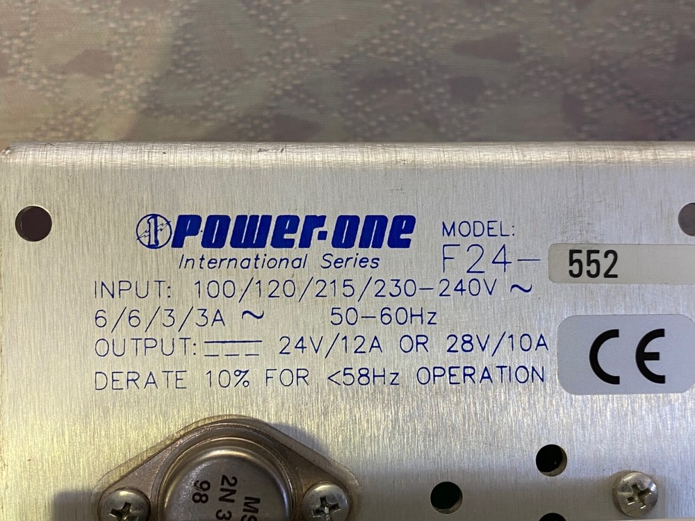 POWER ONE F24-552 POWER SUPPLY