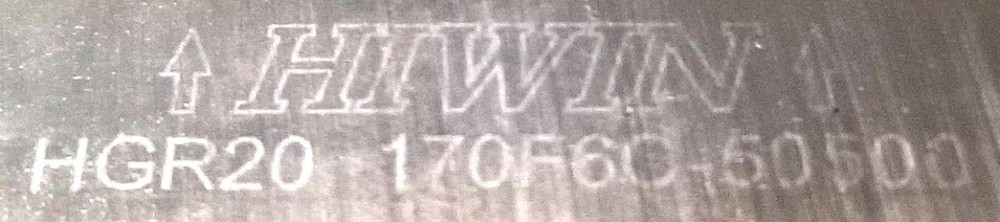 Hiwin HGR20 Rail 170F6C-50500