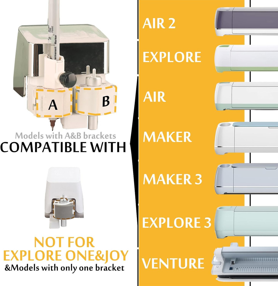 Universal Pen Adapter for Maker 4 3/Explore 4 3/Air 2/Air/Maker/Explore Cutting