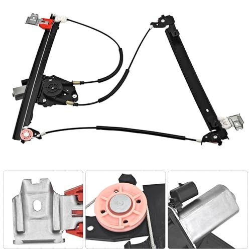 Passenger Power Window Regulator w/Motor Compatible with Maserati Front Right