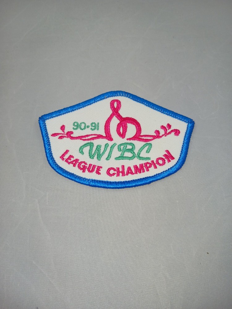 WIBC 90-91 League Champion Patch