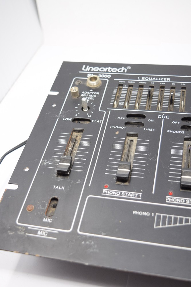 Lineartech SL-3000 Pre AMP Mixer Equalizer Works *READ