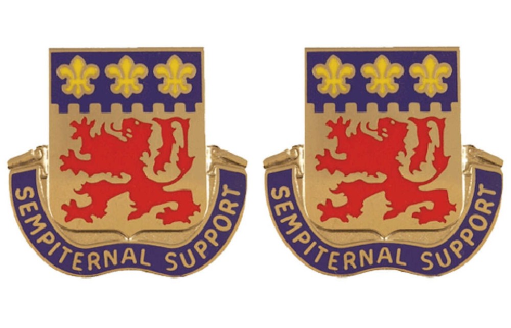 105th Engineering Group Distinctive Unit Insignia - Pair - SEMPITERNAL SUPPORT