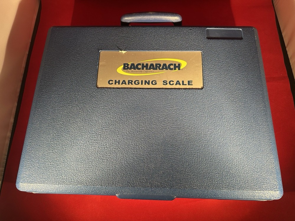 Bacharach CS100 Electronic Refrigerant Charging Scale Portable W/ Case