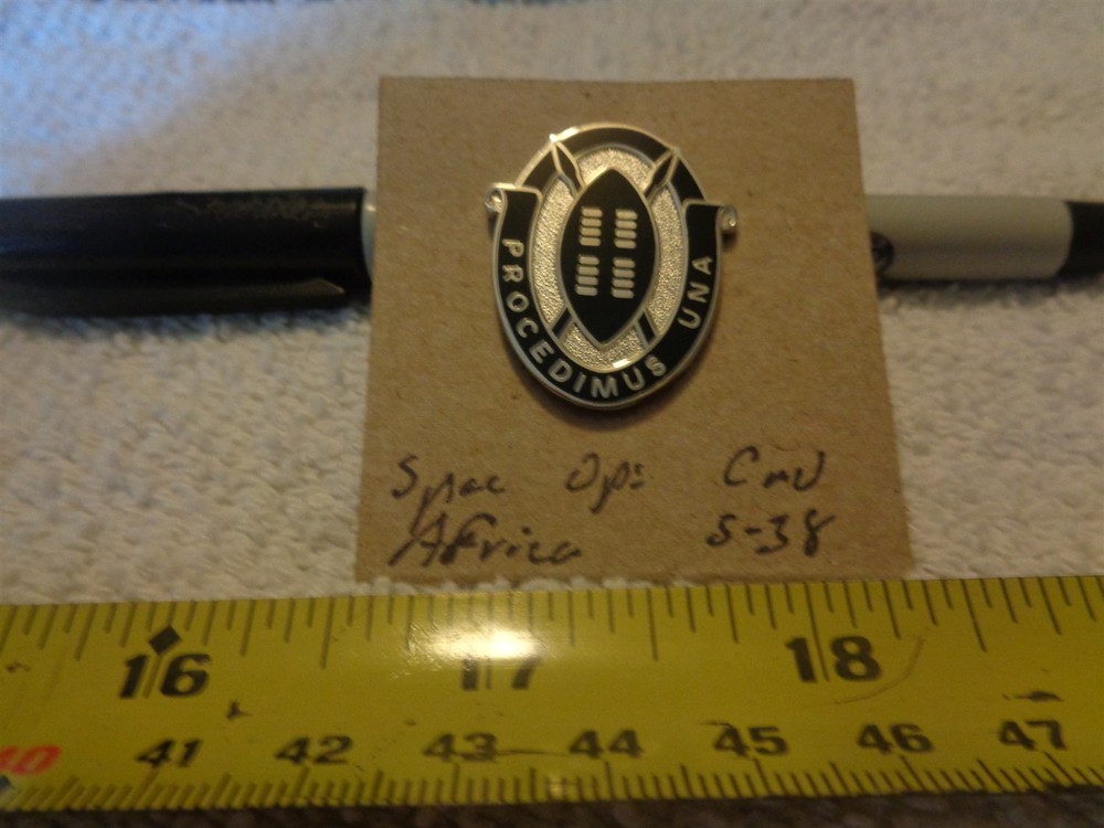 Special Operations Command Africa S-38 Unit Crest, DI, DUI (DRAW#T11)