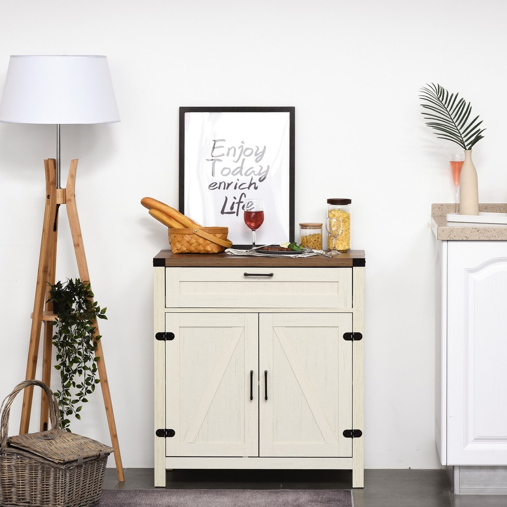 Sideboard Buffet Cabinet, Modern Farmhouse Kitchen Cabinet