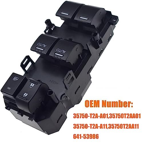 Front Left Driver Side Master Window Switch 2013-2017 Accord Sedan EX-L