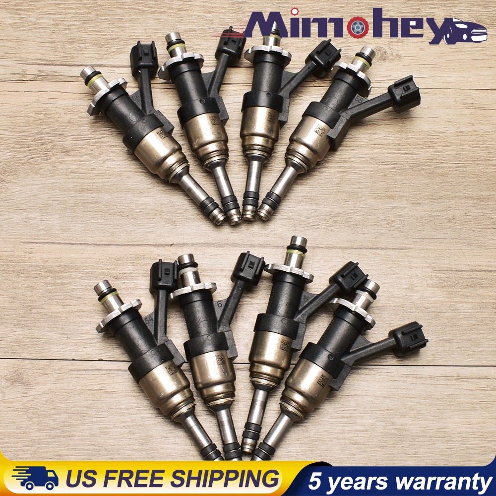 8PCS FUEL INJECTORS 12668393 FOR 2014-2018 CHEVY GMC CADILLAC CAMARO SS GM 6.2L