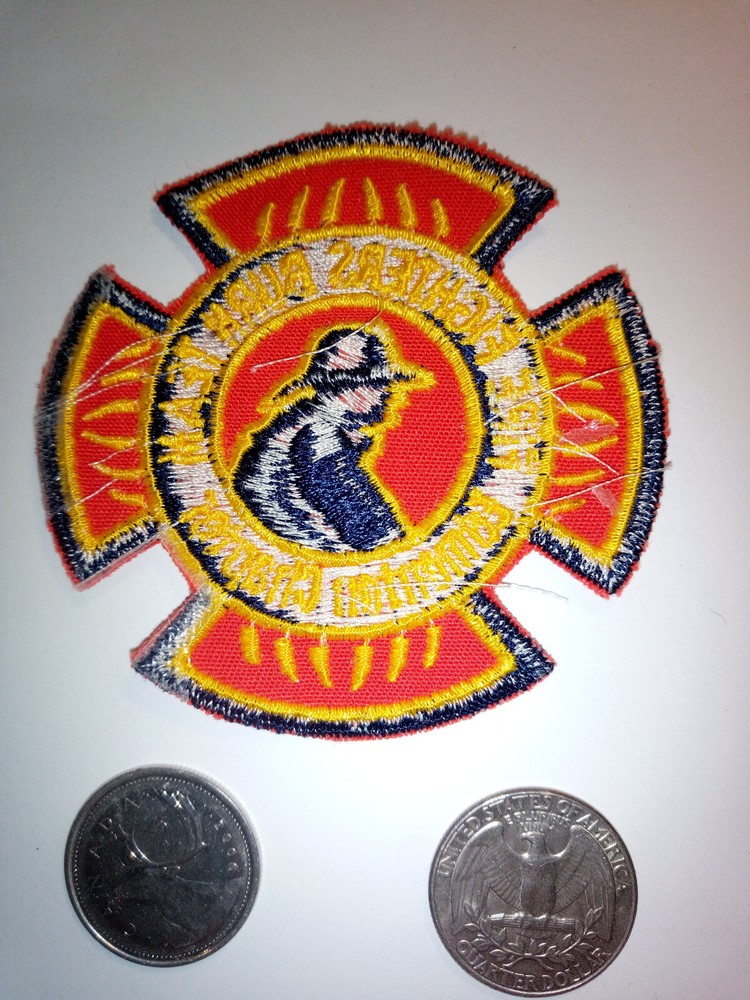 Edmonton Chapter Firefighters Burn Team Patch Badge Crest