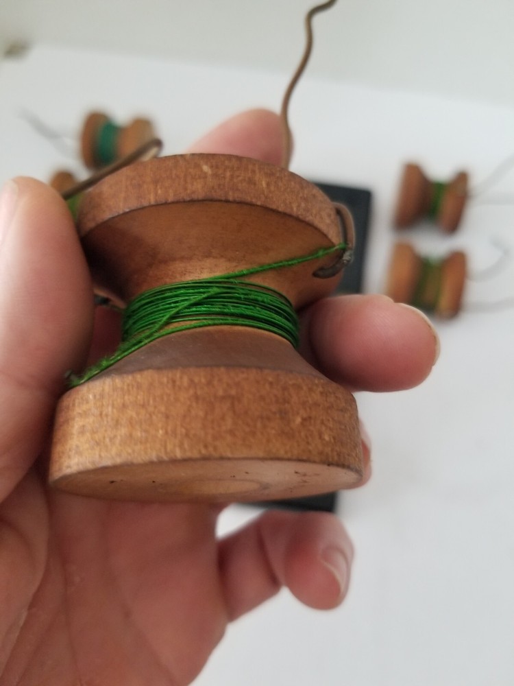 Vintage Central Scientific RESISTANCE SPOOLS for Wheatstone Bridge