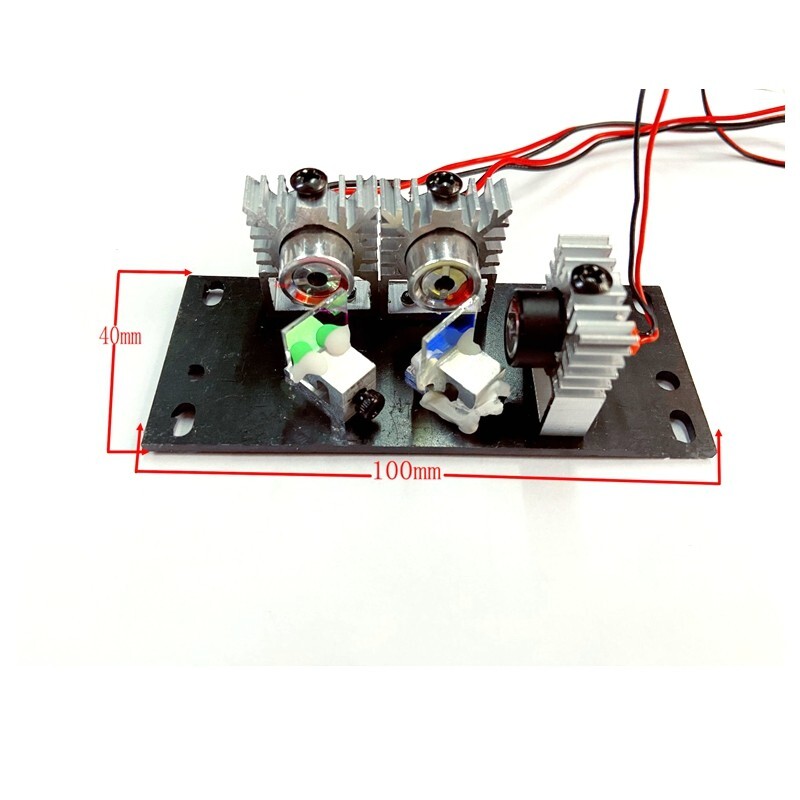 RGB 500mw White Light Full Color Laser Module TTL+Analog Modulation