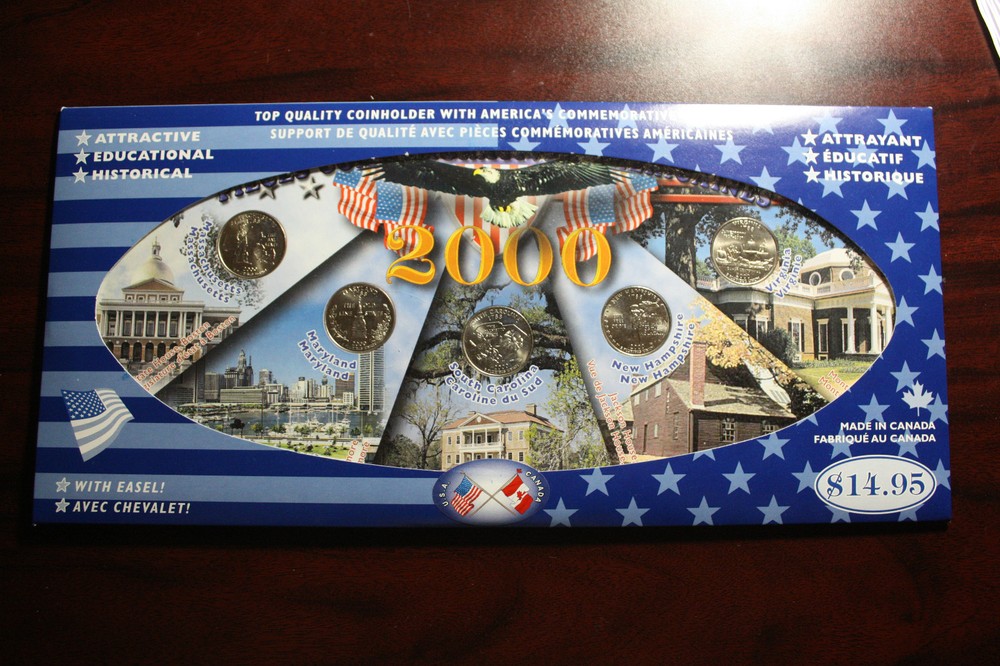 2000 US State Quarter Set, American's Commemorative Quarters