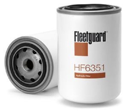 Fleetguard Hydraulic Filter - HF6351 - 1 Unit - Image shows front & bottom view