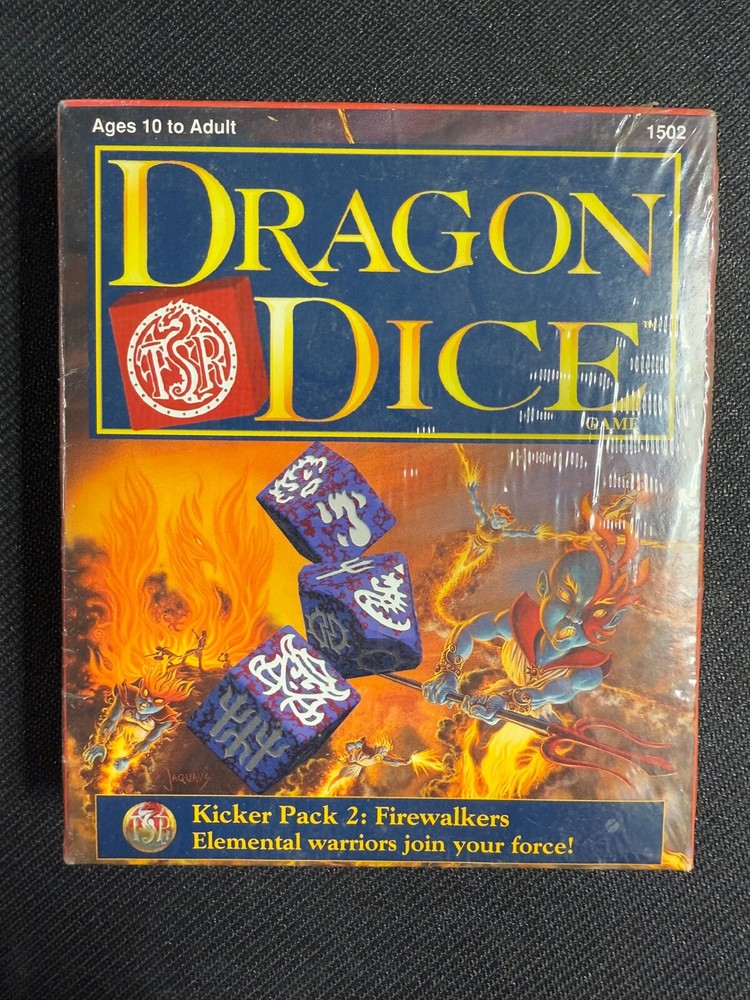 DRAGON DICE KICKER PACK 2 FIREWALKERS TSR 1502