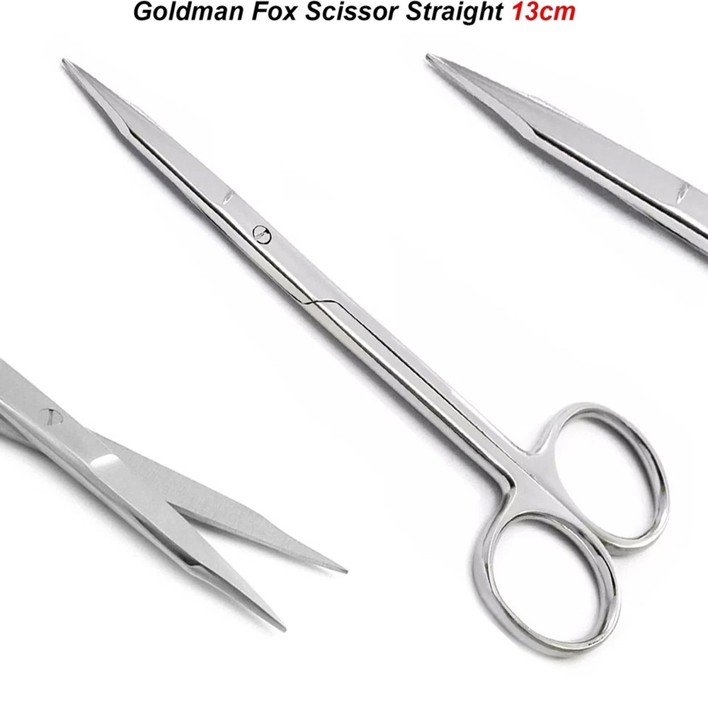 Dental Veterinary Microsurgery Tissue Dissecting Surgical Operating Scissors CE