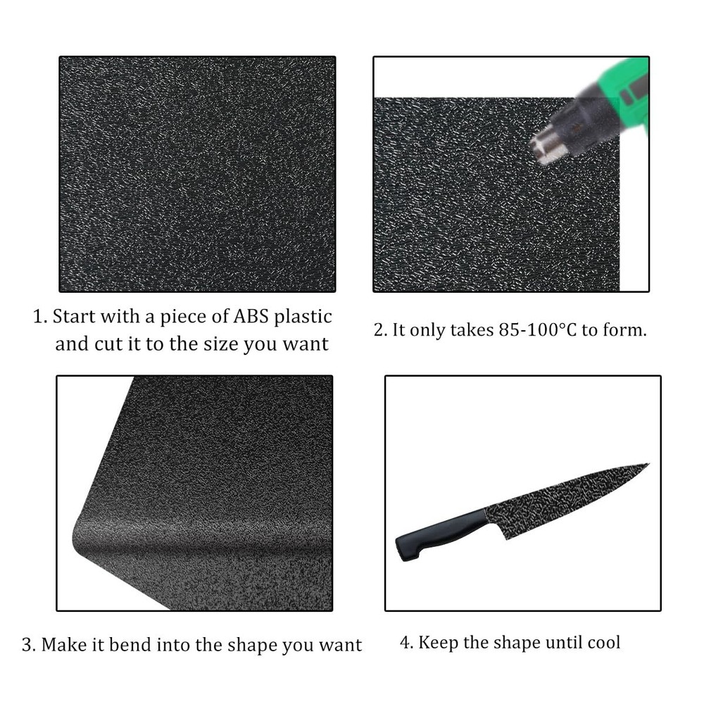 ABS plastic sheet black moldable panel