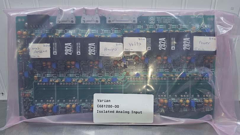 Varian Isolated Analog Input Model C681280-00