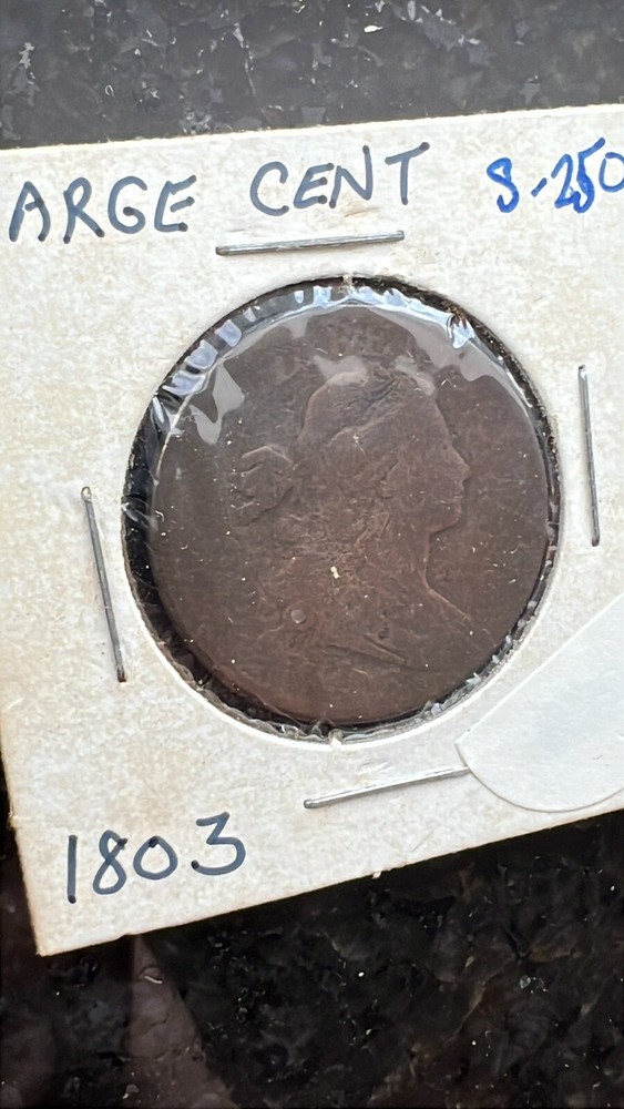1803 Draped Bust U.S Large Cent - Copper