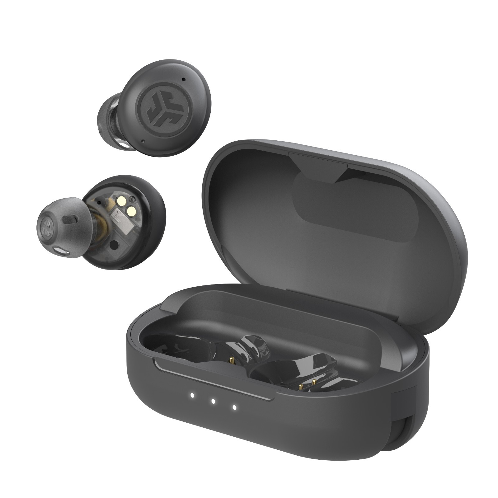 JLab Hear OTC Hearing Aids & Bluetooth Earbuds, 4 Preset Hearing Modes