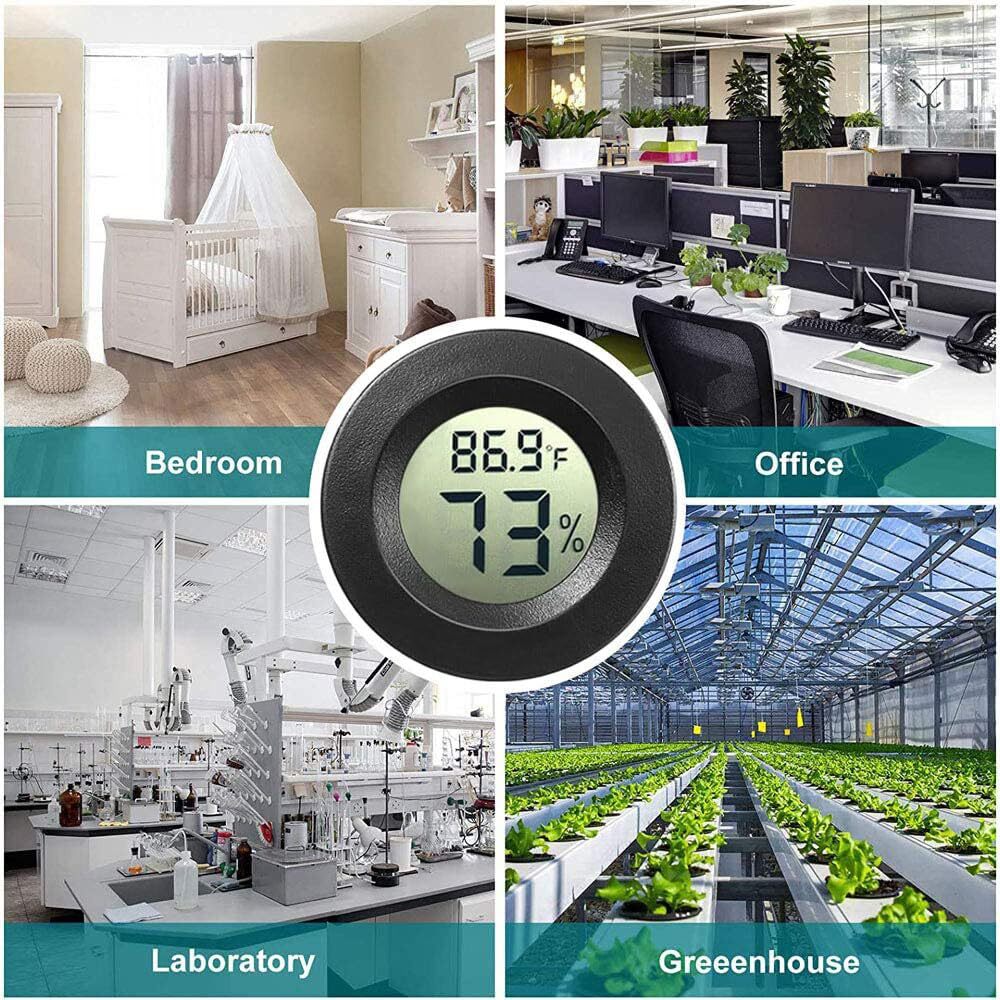 Mini Digital LCD Thermometer Hygrometer Humidity Temperature Meter Indoor Tester