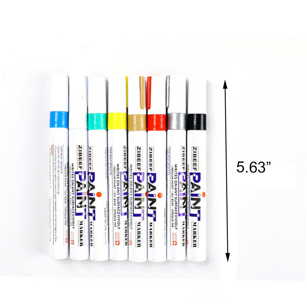 Waterproof Permanent Paint Marker Pen For Car Tyre Tire Tread Rubber Metal Wood