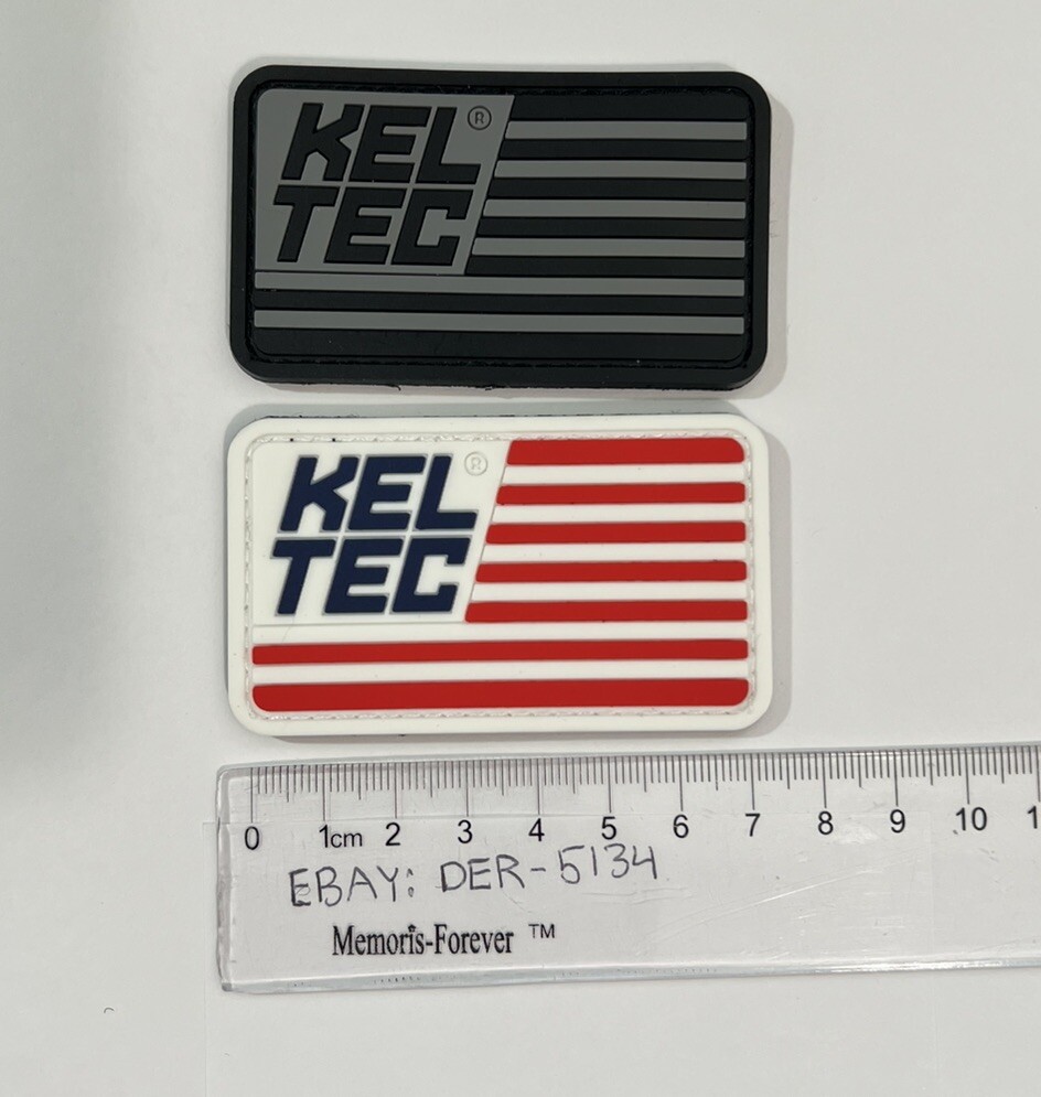 NEW Kel Tec Flag Hook and Loop PVC Patch FREE SHIPPING