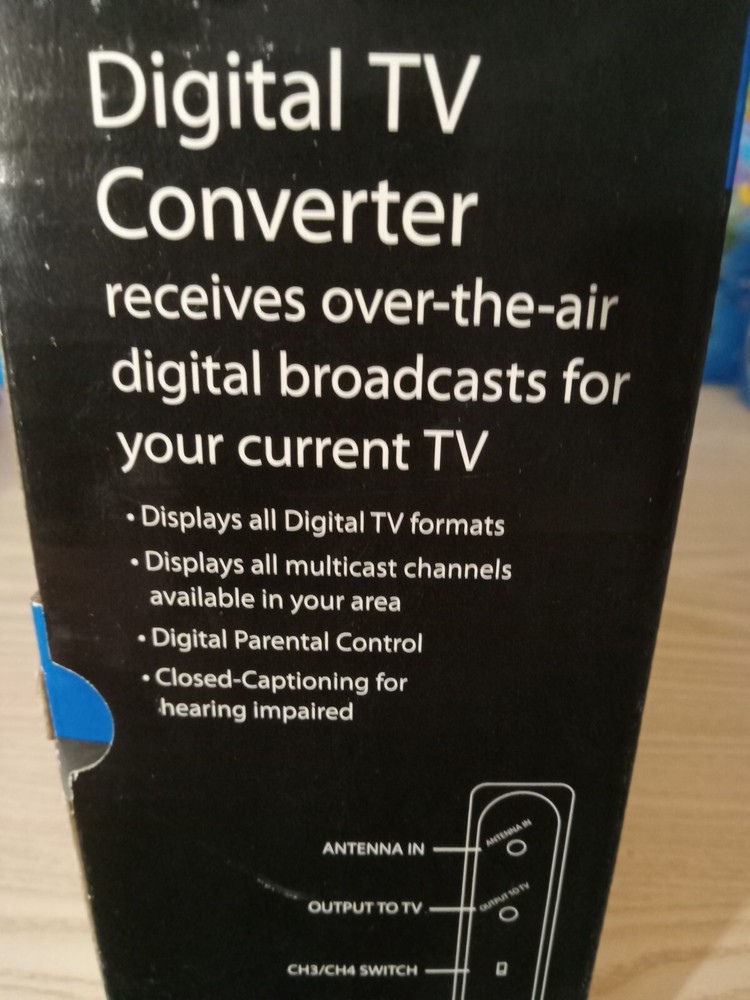 Digital Tv convertor new Dta800b1