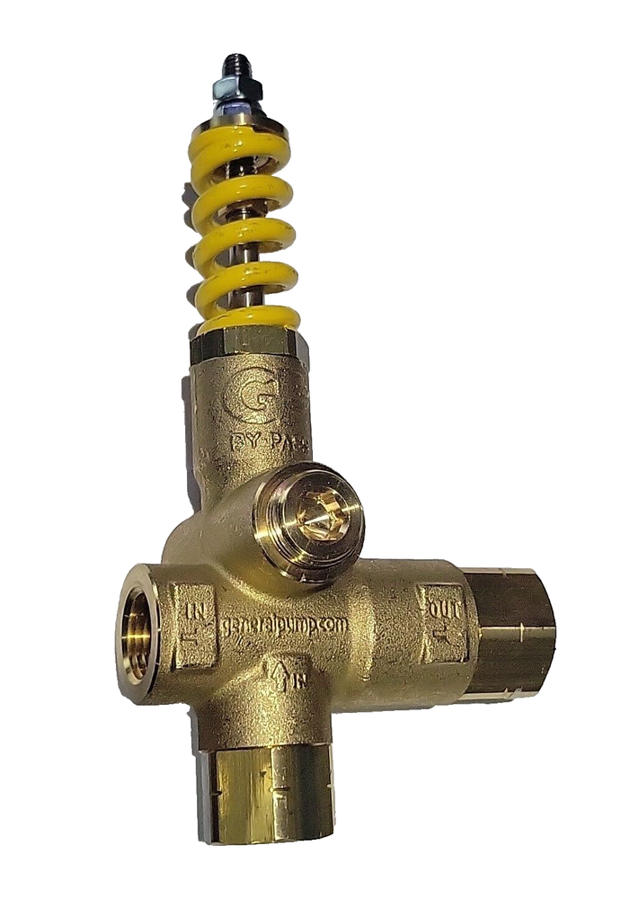 Pressure Washer General Pump - YU21235 - Unloader Valve Yellow Spring