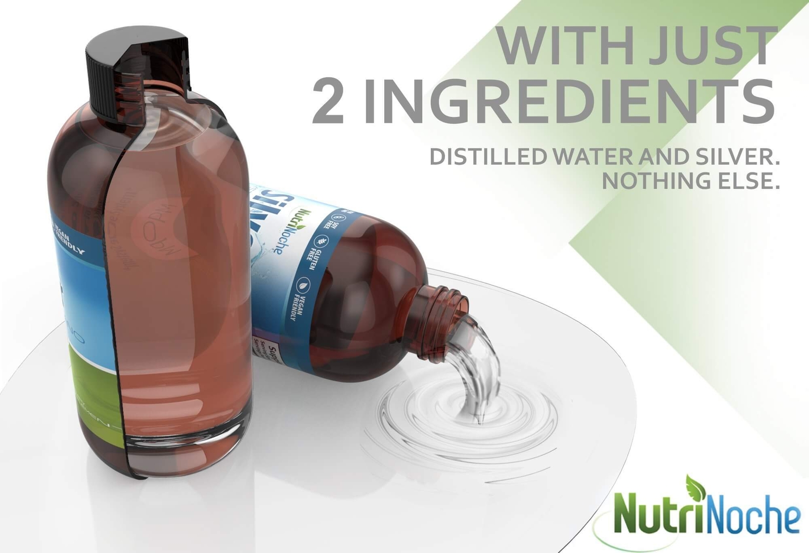 Colloidal Silver | 99.99% Pure Nano Silver Particles from NutriNoche