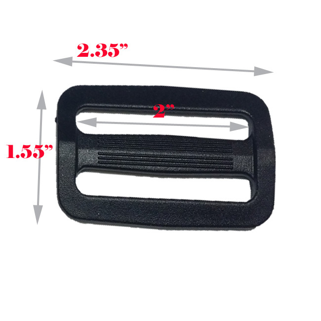 Buckle + Triglides Slides Set 3/4" 1" 1.5" 2" Webbing Strap Fastener Set