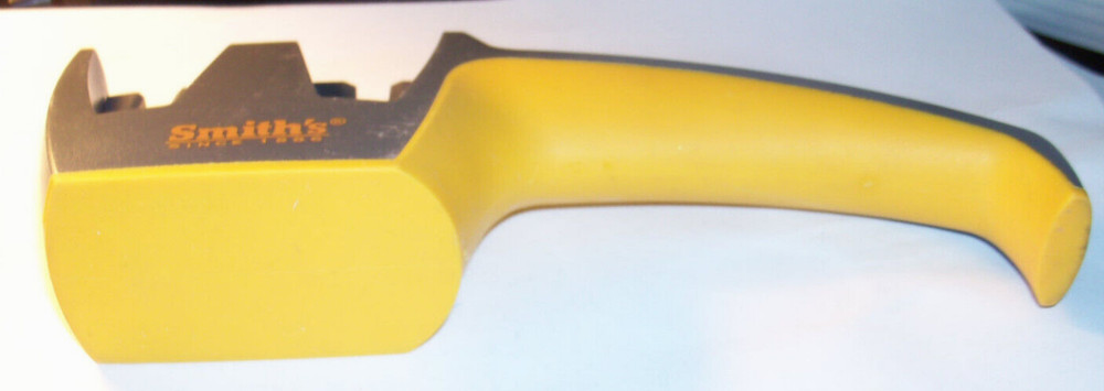 Smith's Sharpeners Edge Pro Pull Thru Carbide Ceramic Knife Tool Sharpener