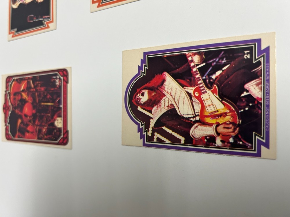 KISS 1978 Collector Cards