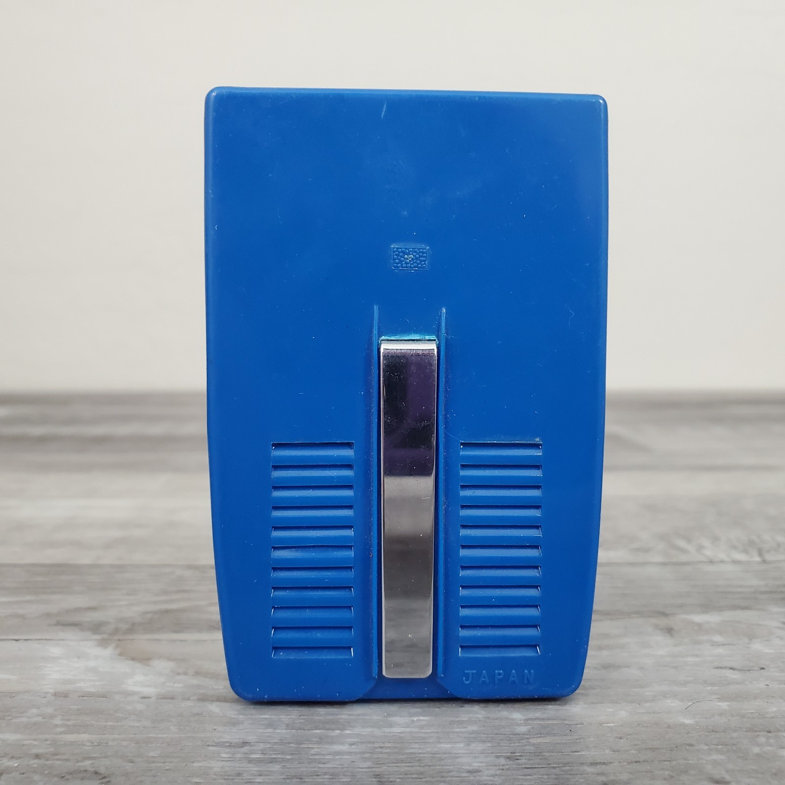 Fleetwood Transistor Six 6 Square Grill 6 Blue With Case *FOR PARTS OR REPAIR*