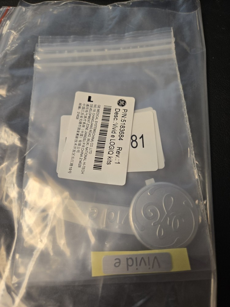 GE VIVID E STICKER KIT
