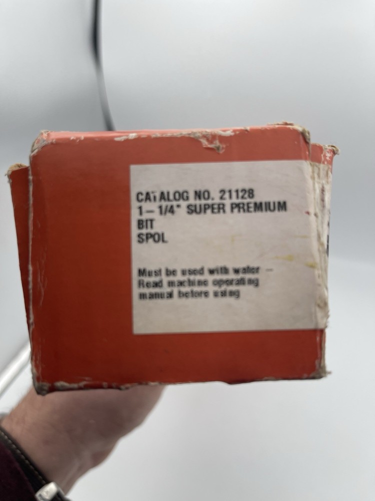 Core Bore Diamond Core Concrete Drill Bit Premium 1 1/4" Coring 21128