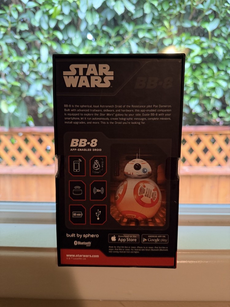 Sphero BB-8 Star Wars App-Enabled Droid - New in Sealed Box
